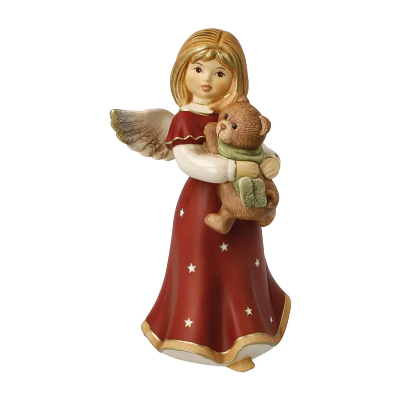 Goebel Angel Figurine Dance with Me Bordeaux - Heavenly Messengers Christmas - Image 1