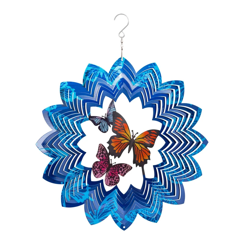 Mobile Metal Hanging 3D Butterflies - Image 1