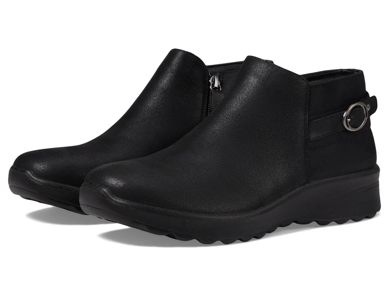 Skechers Women's Lovely Vibe-Moonlight Ankle Boot, Black, 6 UK
