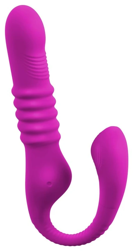 Javida 3 Function Shock Vibrator Petrol/Rose Gold 39.7 cm
