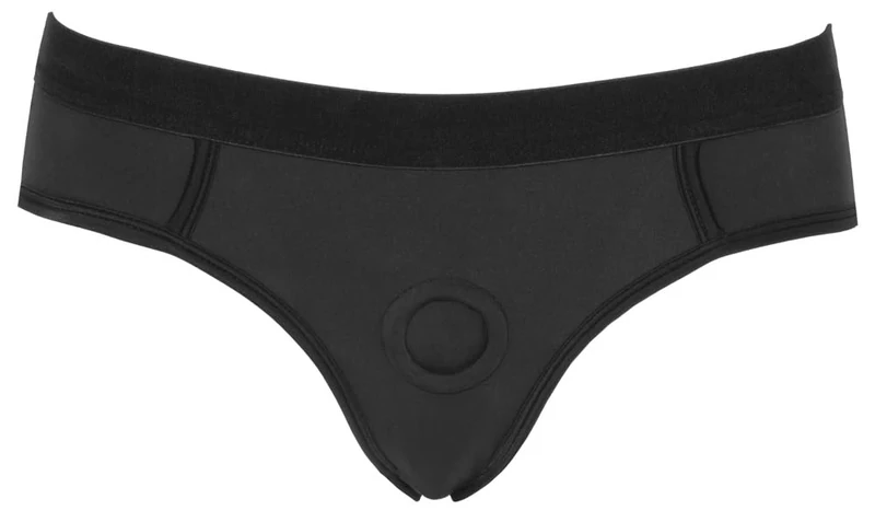 Bad Kitty Strap-on Panties Black XL