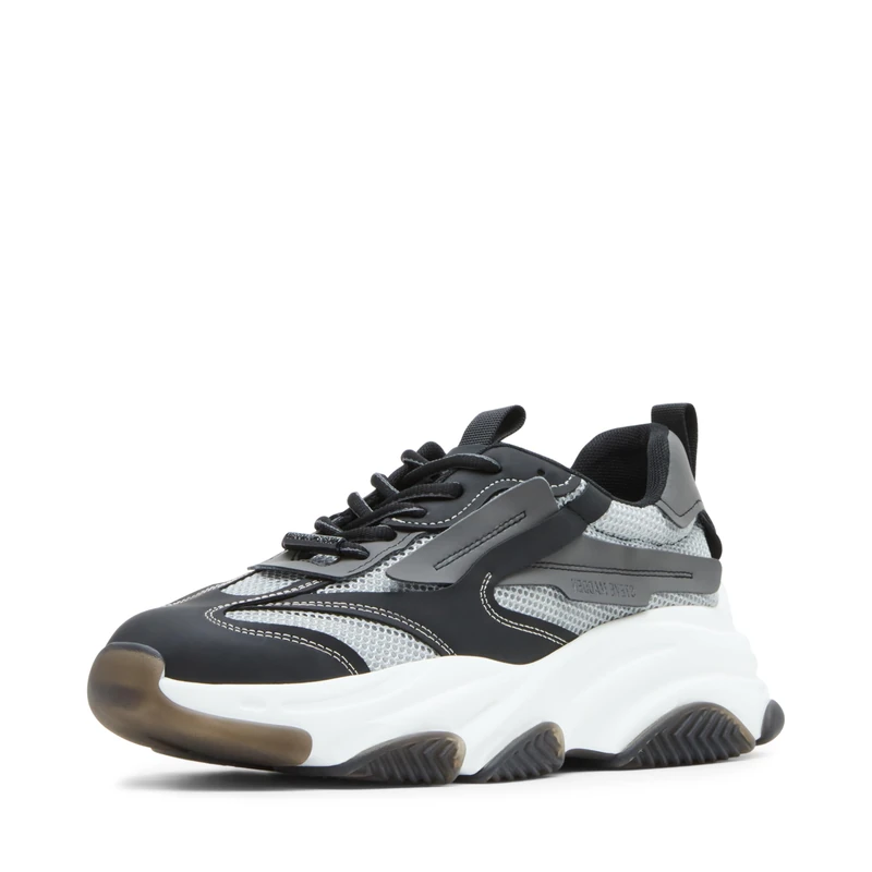 Steve Madden Men's Possess Sneaker, Dark Grey, 6.5 UK