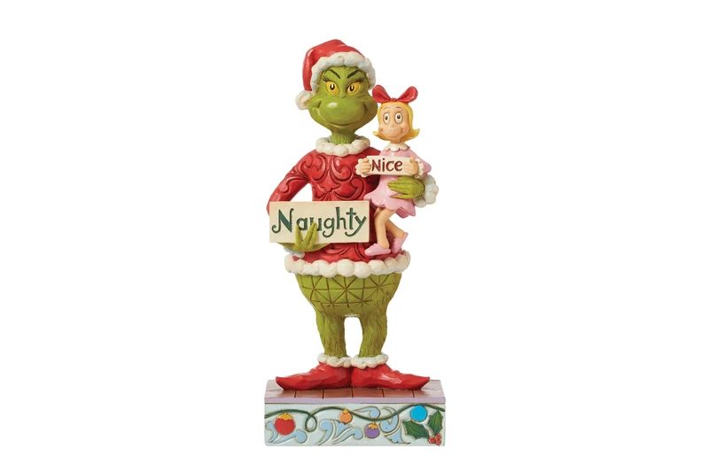 Enesco Jim Shore Naughty Nice Grinch Cindy Figurine