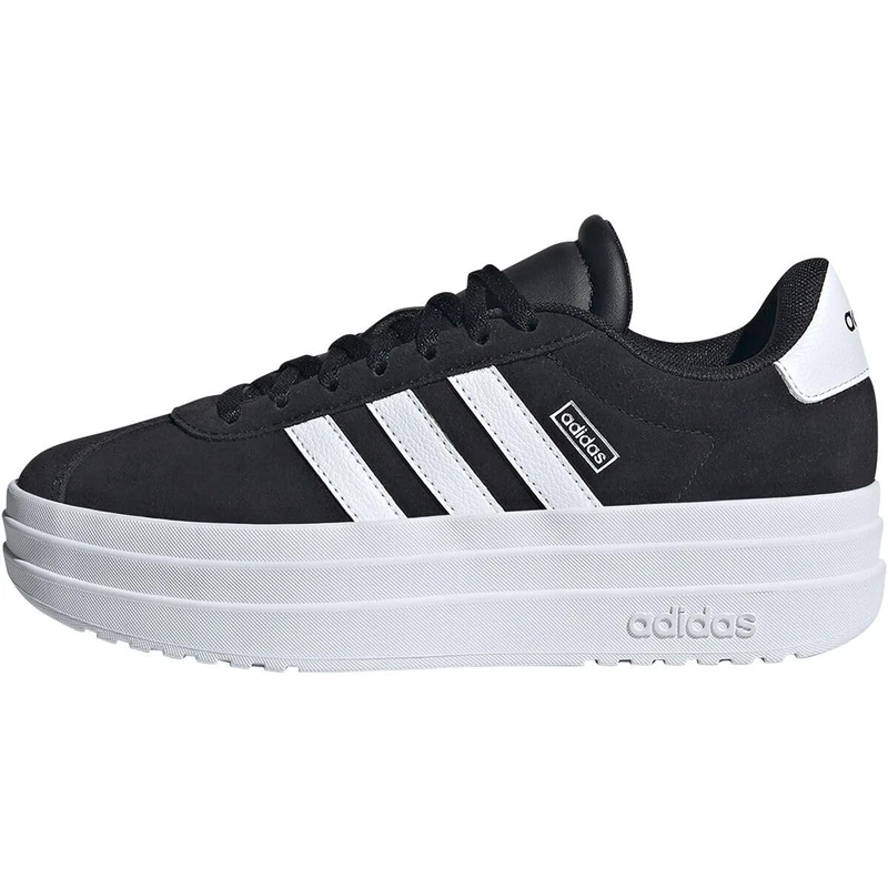adidas Unisex Kids VL Court Bold Shoes Junior, Core Black/Cloud White/Cloud White, 3 UK