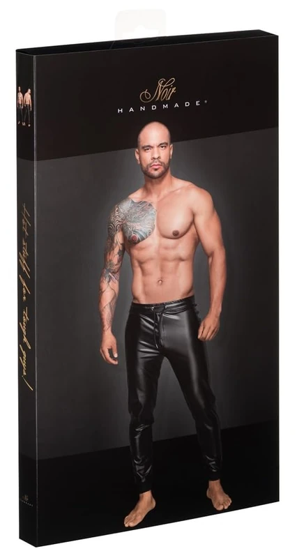 Noir Trousers Black L