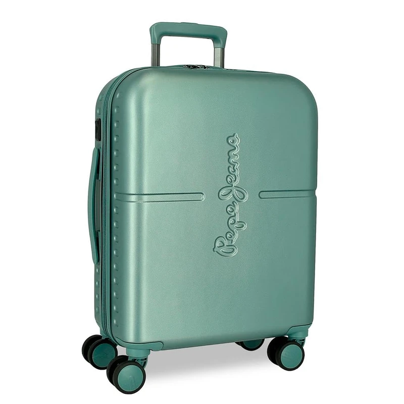 Pepe Jeans, Green, 40x55x20 cms, Expandable Suitcase