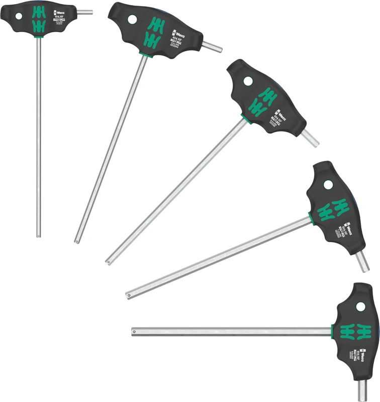 454/5 HF SHK Set 1, Screwdriver Set T-Handle with Holding Function - 05136070001