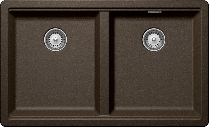 SCHOCK - Galaxy N200 Kitchen Sink 2 Bowls with Functional Edge for