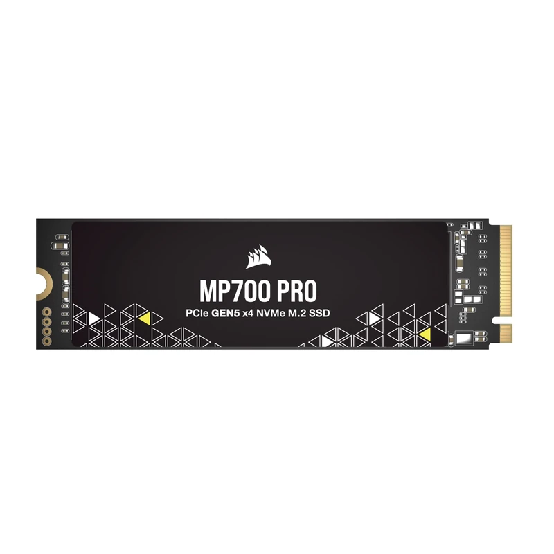 Corsair MP700 PRO 4TB M.2 PCIe Gen5 x4 NVMe 2.0 SSD – M.2 2280 – Up to 12,400MB/sec Sequential Read – High-Density TLC NAND – Black