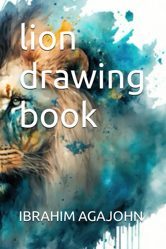 lion drawing book