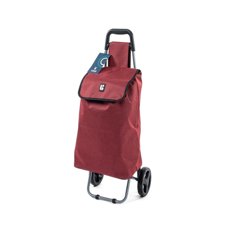 b bellelli One 50 litres – Trolley for Weight Carriers, Ruby Red Melange - Image 1