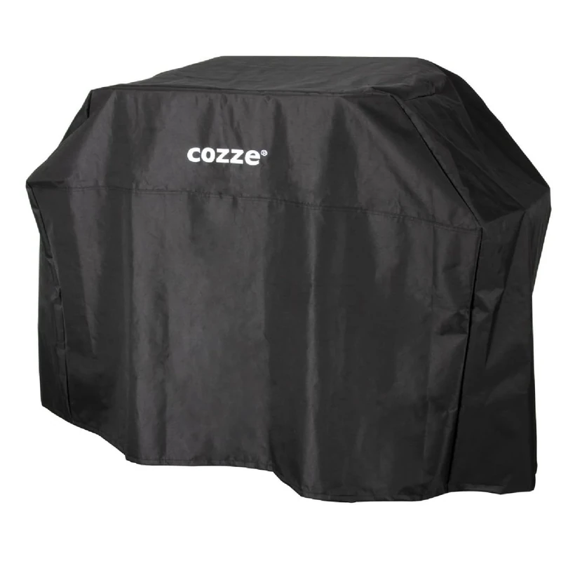 Cozze® Protective Cover for 800 Series with Premium Table (Plancha 800 + Trolley) – 600D Oxford, PVC-Coated, UV-Resistant, Black, 135 x 62.5 x 98 cm