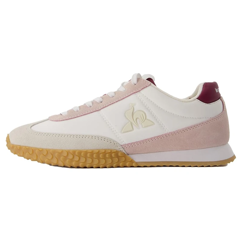 Le Coq Sportif Women's Veloce I W Sneaker, Bone White Mauve Chalk, 3.5 UK