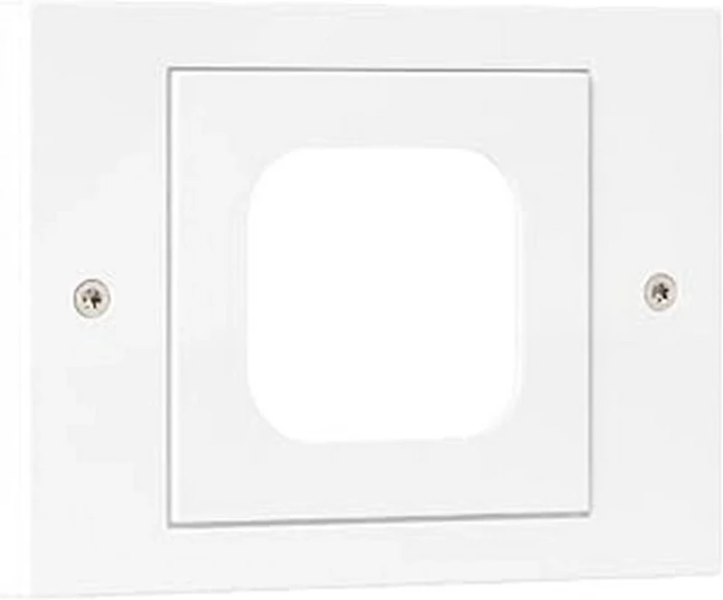 EKEY 203133 Cornice Gira xLine TX_44, Cornice per lettore d’impronta Digitale xLine, singola, plastica, Bianco Puro