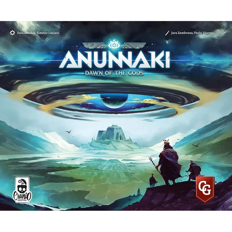 Capstone Games | Anunnaki: Dawn of the Gods | Board Game | Ages 14+ | 1-4 Players | 90-120 Minutes Playing Time