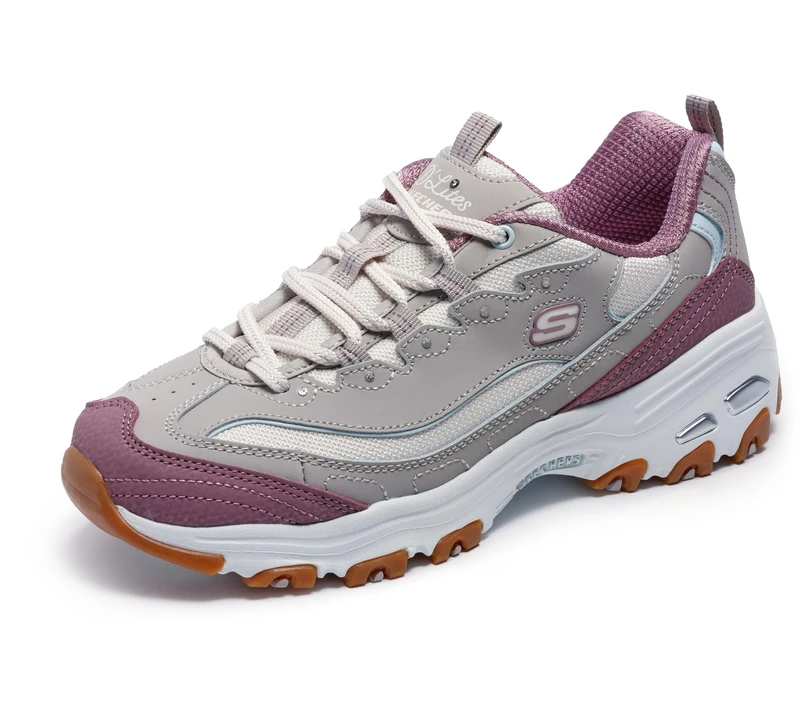 Skechers Women's D'Lites-Popular Vote Sneaker, Tpmt=Taupe/Multi, 10