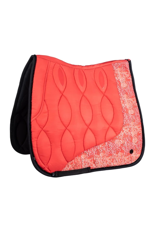 HKM Savona Style Saddle cloth, Red, Dressage