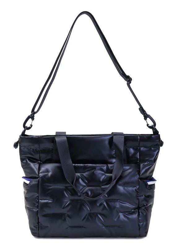 Hedgren Women's Puffer Tote Bag, Peacoat Blue, TOTE BAG