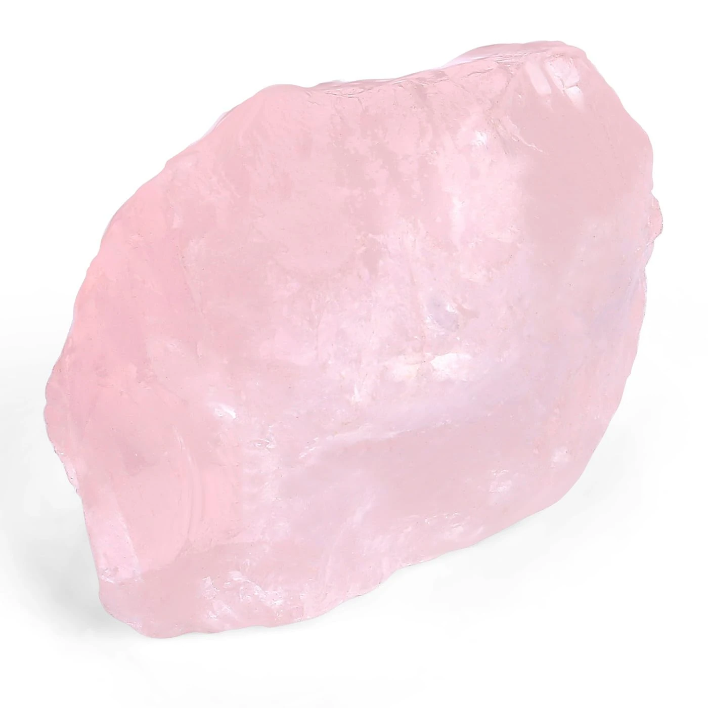 XIANNVXI Rose Quartz Crystal,1.77-2.17" Raw Rose Quartz Stone,Natural Pink Raw Healing Crystal Rock Rough Gemstone for Stone Lovers Beginners Collectors,Reiki Gifts for Women