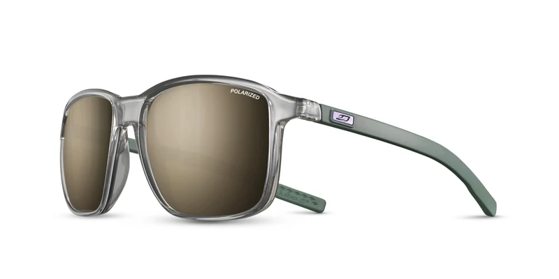 Julbo Sunglasses, CREEK, Unisex Adult, Gray/Green, Polarizing Cat. 3