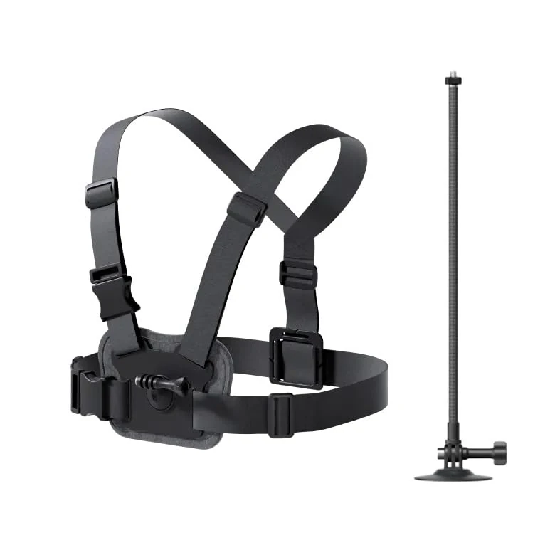 Insta360 Snow Kit, Adhesive Mount for Helmet, Chest Strap, Extension Bar, DPTSKSC/A, DPTSKSC/A