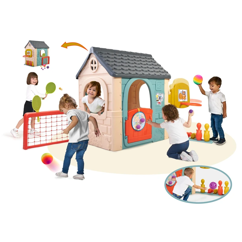 Famosa Feber Casual Multi-Activity House 6-in-1