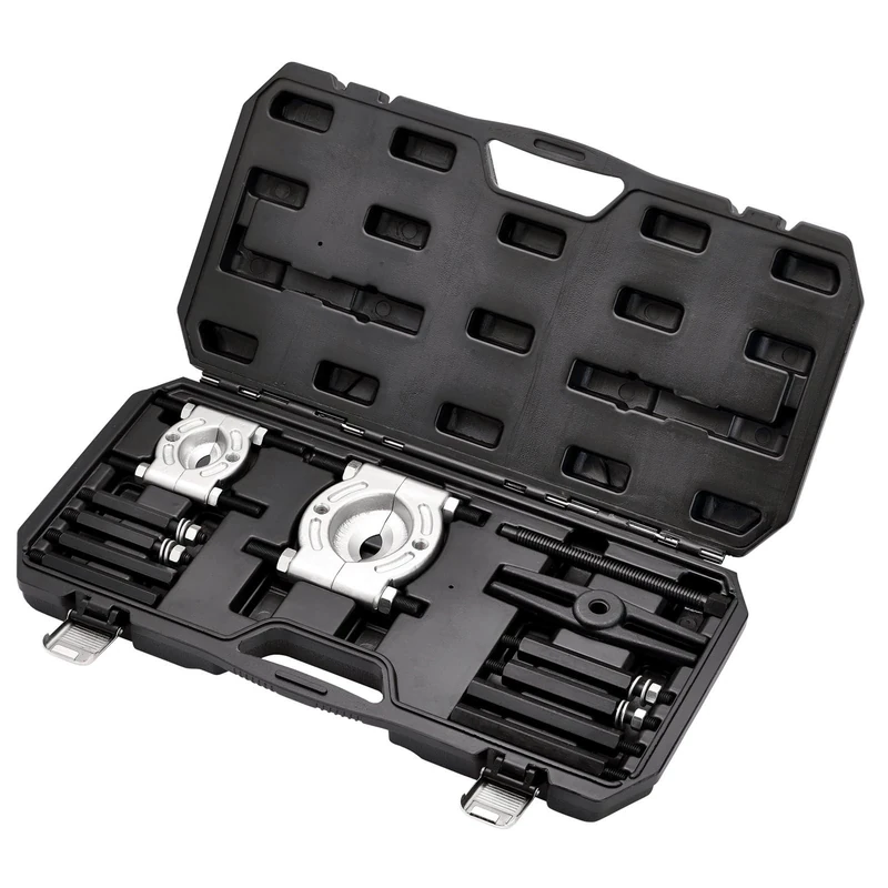 Draper 12388 Double Bearing Separator and Puller Set (12 Piece), Black