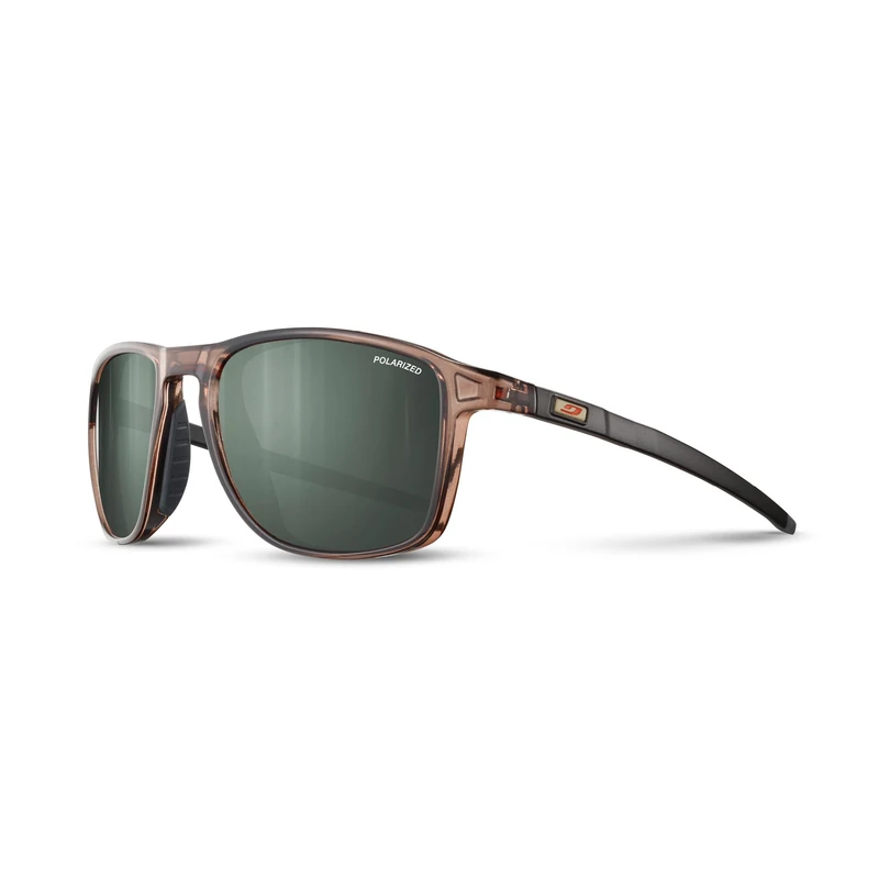 Julbo Sunglasses, COMPASS, Men's Adult, Brown/Army Dark Green, Polarizing Cat. 3