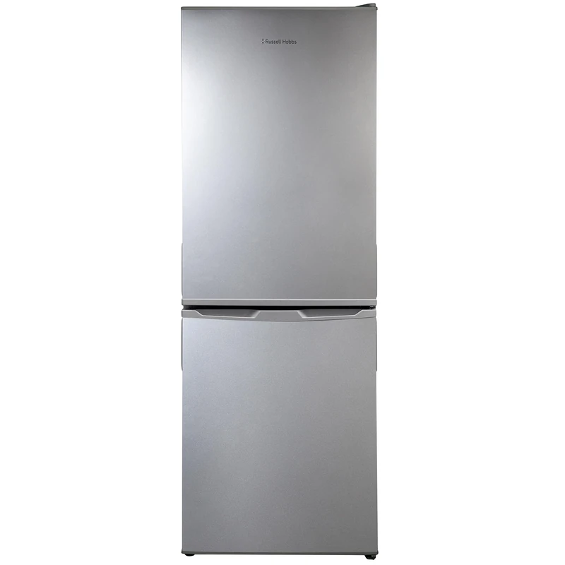 Russell Hobbs Fridge Freezer Low Frost Silver 60/40, 174 Total Capacity, Freestanding 50cm Wide 145cm High, Fast Freeze, Adjustable Thermostat, 2 Year Guarantee RH145FF501E1S - Image 1