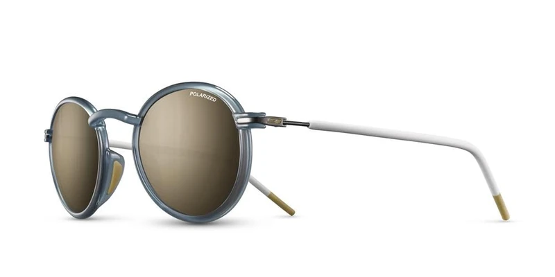 Julbo Sunglasses, AROUND, Unisex Adult, Blue/Camel, Polarizing Cat. 3