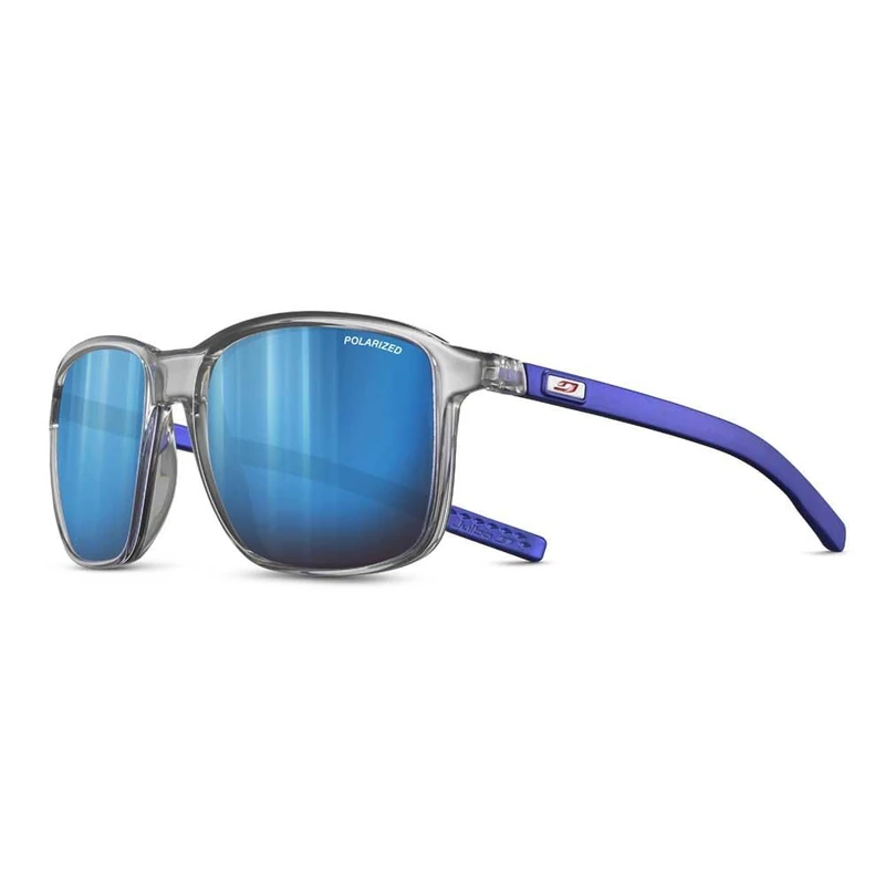 Julbo Sunglasses - CREEK - Men - Translucent Grey/Metallic Blue - Polarized Category 3