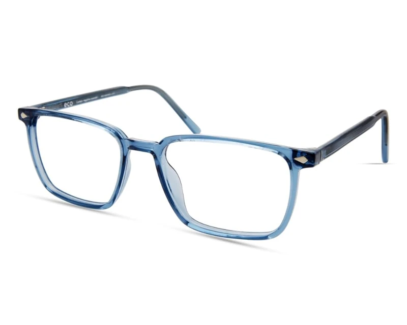 MODO & ECO Forrest Glasses, Light Blue, 55/18/145 for Men, Light Blue, 55/18/145