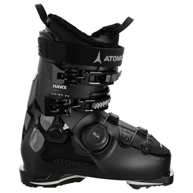 ATOMIC Women's Hawx Prime 85 BOA W GW Alpine Boots, Black/Stone, 25/25.5