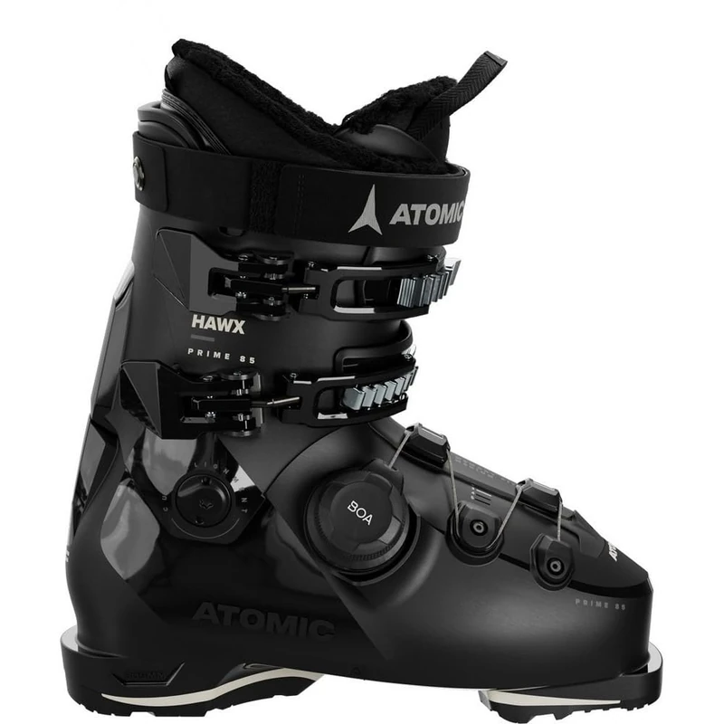 ATOMIC Women's Hawx Prime 85 BOA W GW Alpine Boots, Black/Stone, 23/23.5