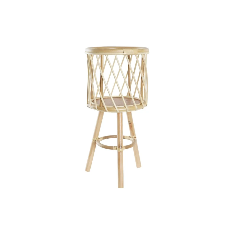 Macetero Bamboo 28 x 28 x 60 cm Natural