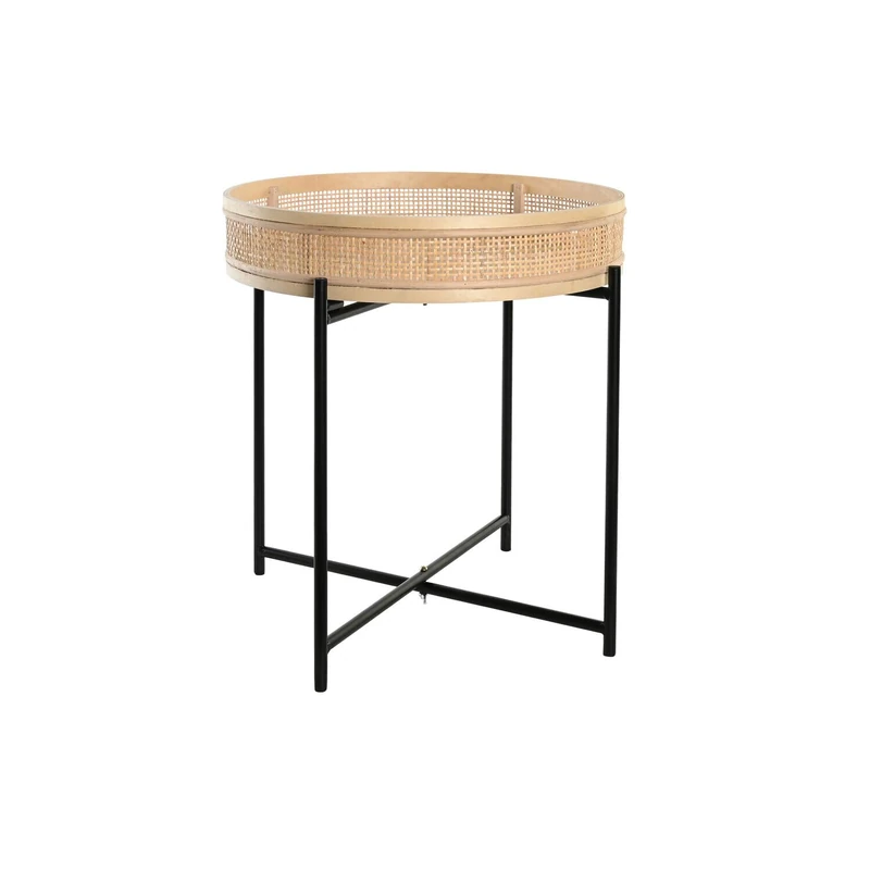 Macetero Ratan Metal 43 x 43 x 46 cm Natural