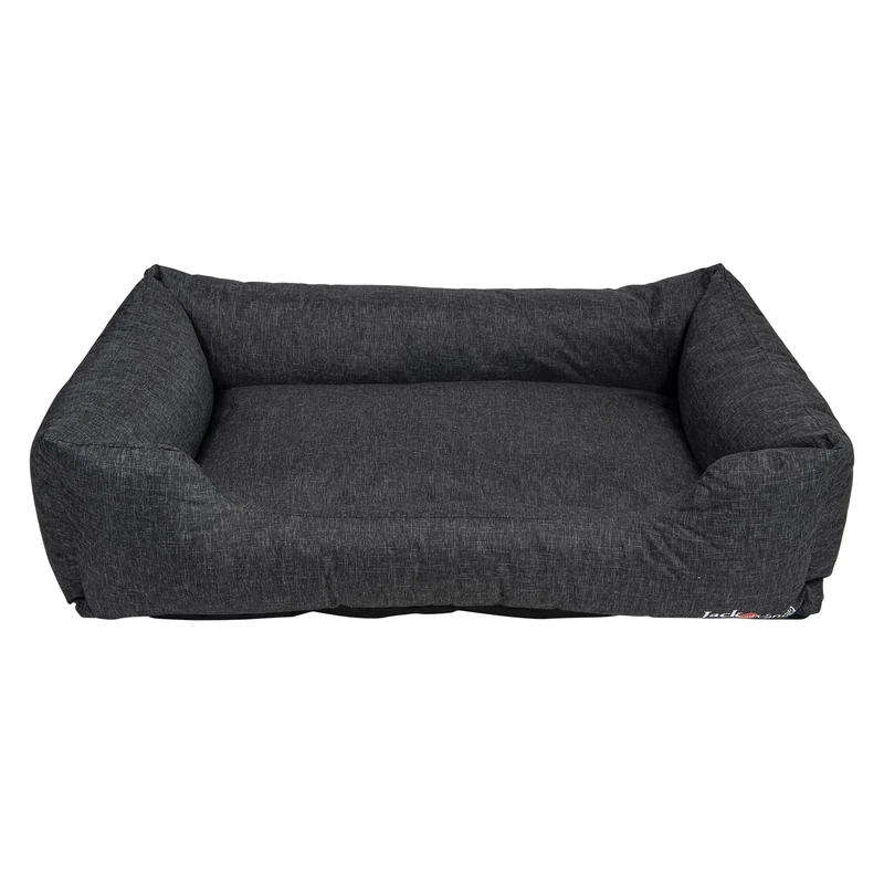 JACK AND VANILLA, Waterproof Dog Sofa Waterproof Black XL 120 x 82 x 27 cm