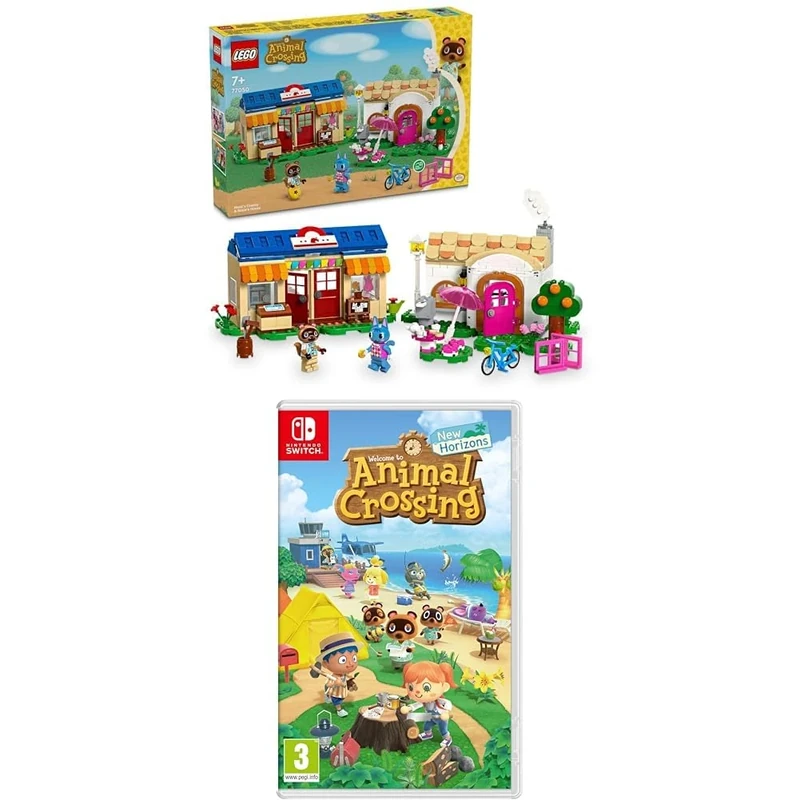 LEGO Animal Crossing Nook’s Cranny & Rosie's House & Animal Crossing: New Horizons (Nintendo Switch)