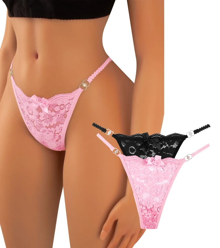 Banamic Women G-String Thongs Panties T Back Breathable Sexy Underwear