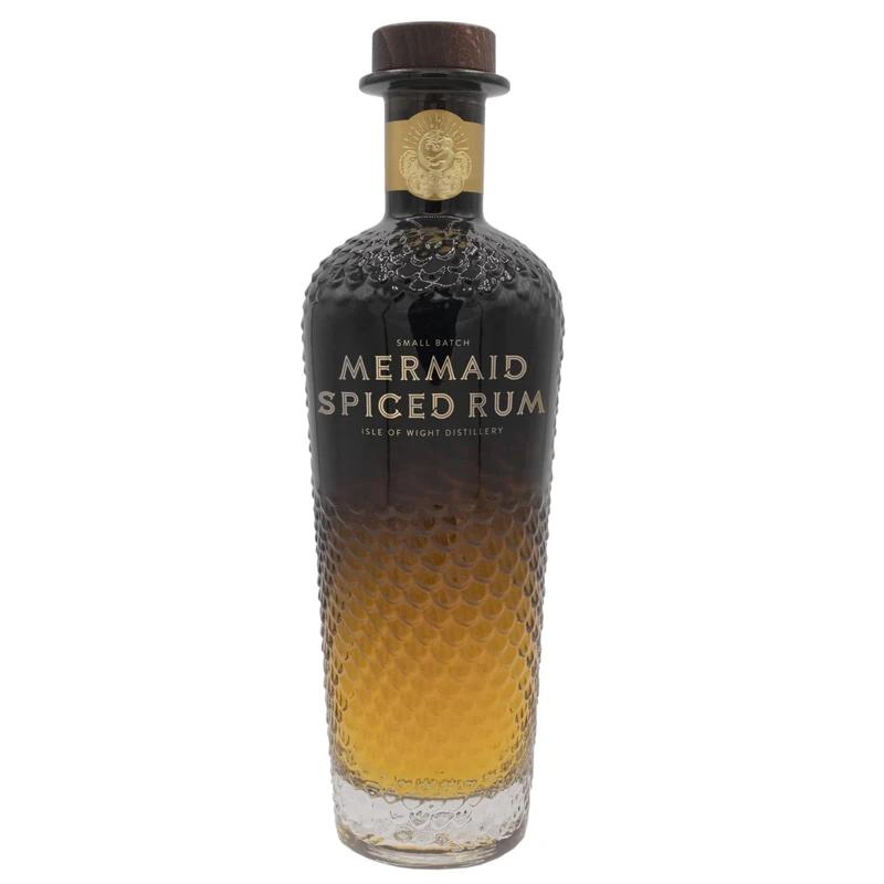 Mermaid Spiced Rum - Rich & Sophisticated with Vanilla, Caramel & Sea Salt - 70cl