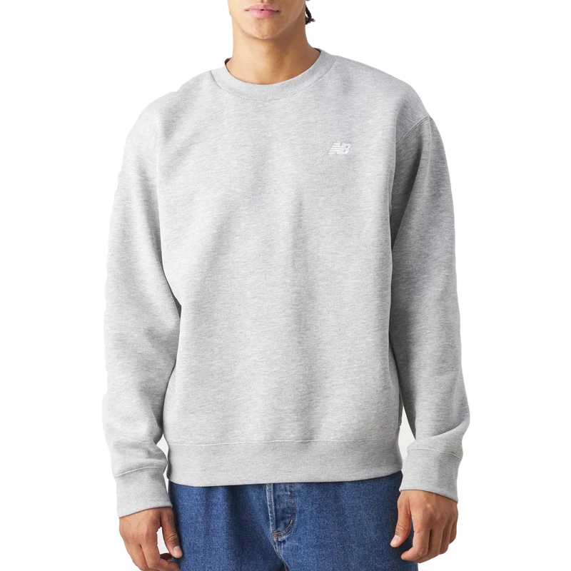 New Balance Men's Sport Essentials French Terry Crew Sweatshirt, Athletic Grey, M - Image 1