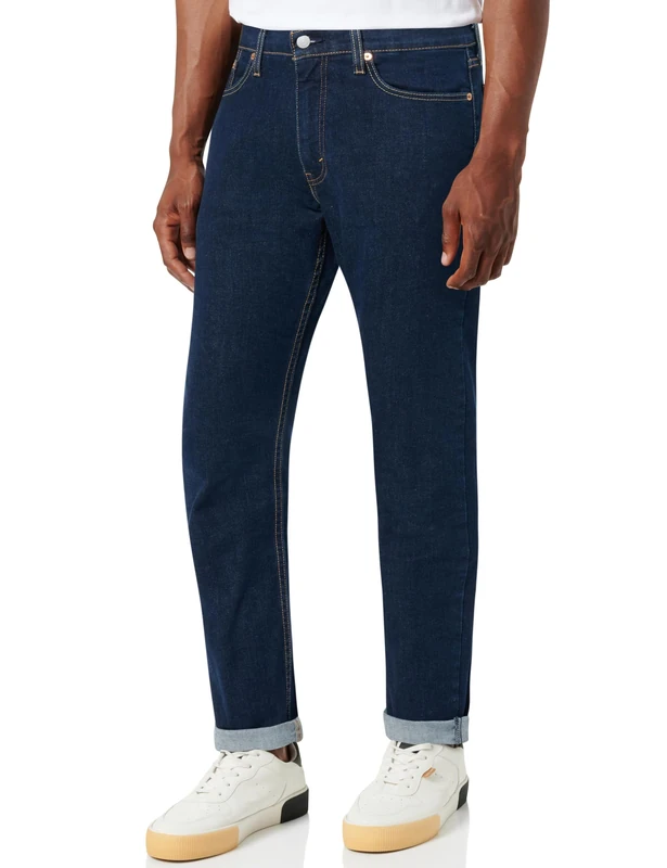 Levi's LSE_513 Slim Straight Dark Indigo Flat Finish, Another Rinse, 31 W/34 L - Image 1
