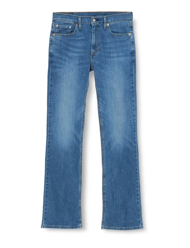 LSE 527 Slim Boot Cut MED Indigo - Worn in, New Lake, 38 W/32 L - Image 1