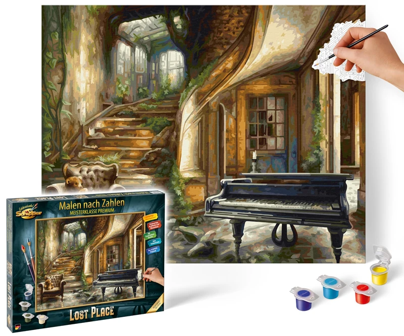 Schipper 609130908 Paint by Numbers - Lost Place 40 x 50 cm