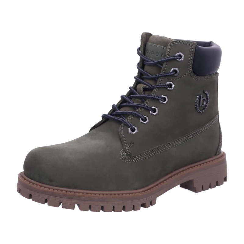 bugatti Men's 321-ANV30 Cold Lining Boots, Green/Black, 43 EU, Green black, 9 UK