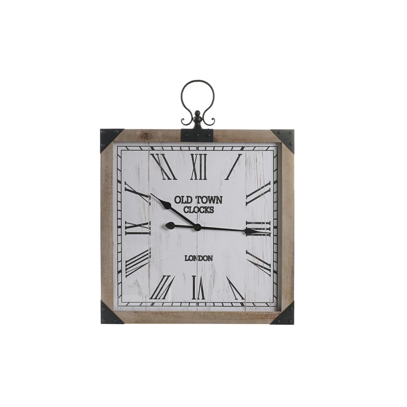 AlexandreHouse RELOJ PARED HIERRO MDF 60X4.5X75 WHITE - Image 1
