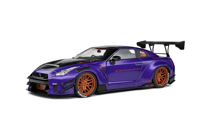 Solido 1:18 Nissan GT-R (R35) Purple