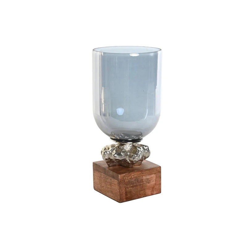 Crystal Aluminium Cake Holder 16.5 x 16.5 x 38.5 cm - Image 1