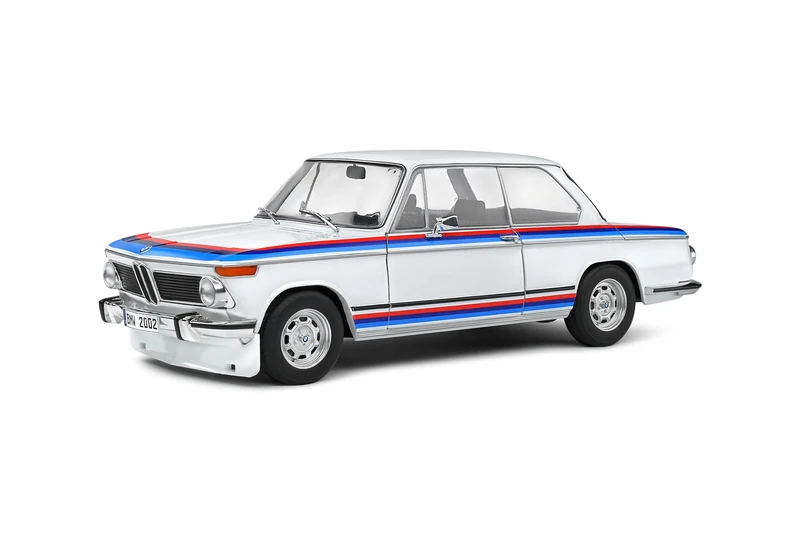 solido 1:18 BMW 2002 TII Turbo Evocation White 1971