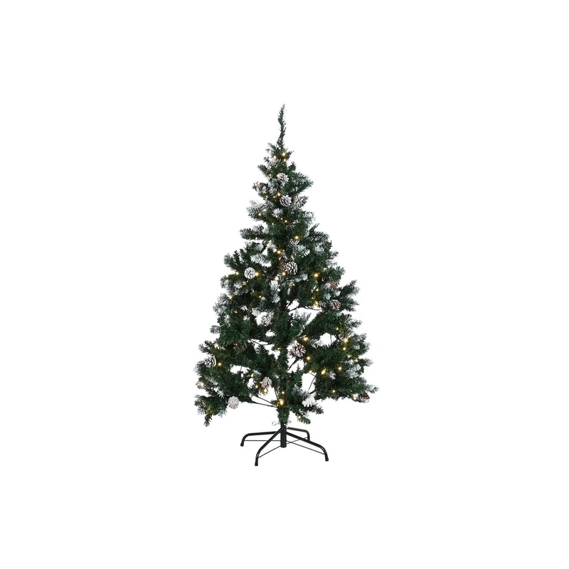 Arbol PE Metal 80X80X150 200LED Green